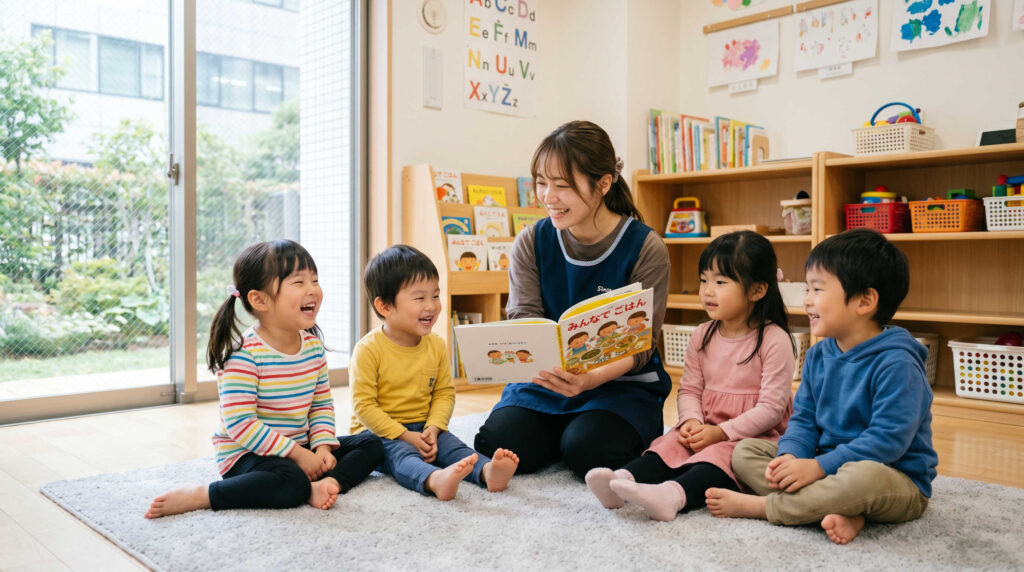 企業内保育所で働くメリット